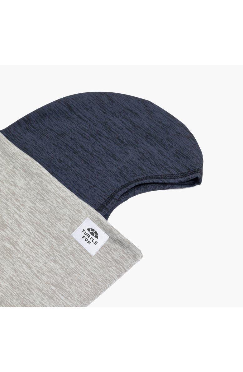 Turtle Fur Comfort Stria Shellaclava Balaclava, Alternate, color, Storm