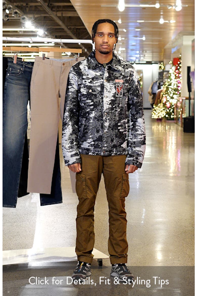 Devil Slayer Camo Jacquard Trucker Jacket video