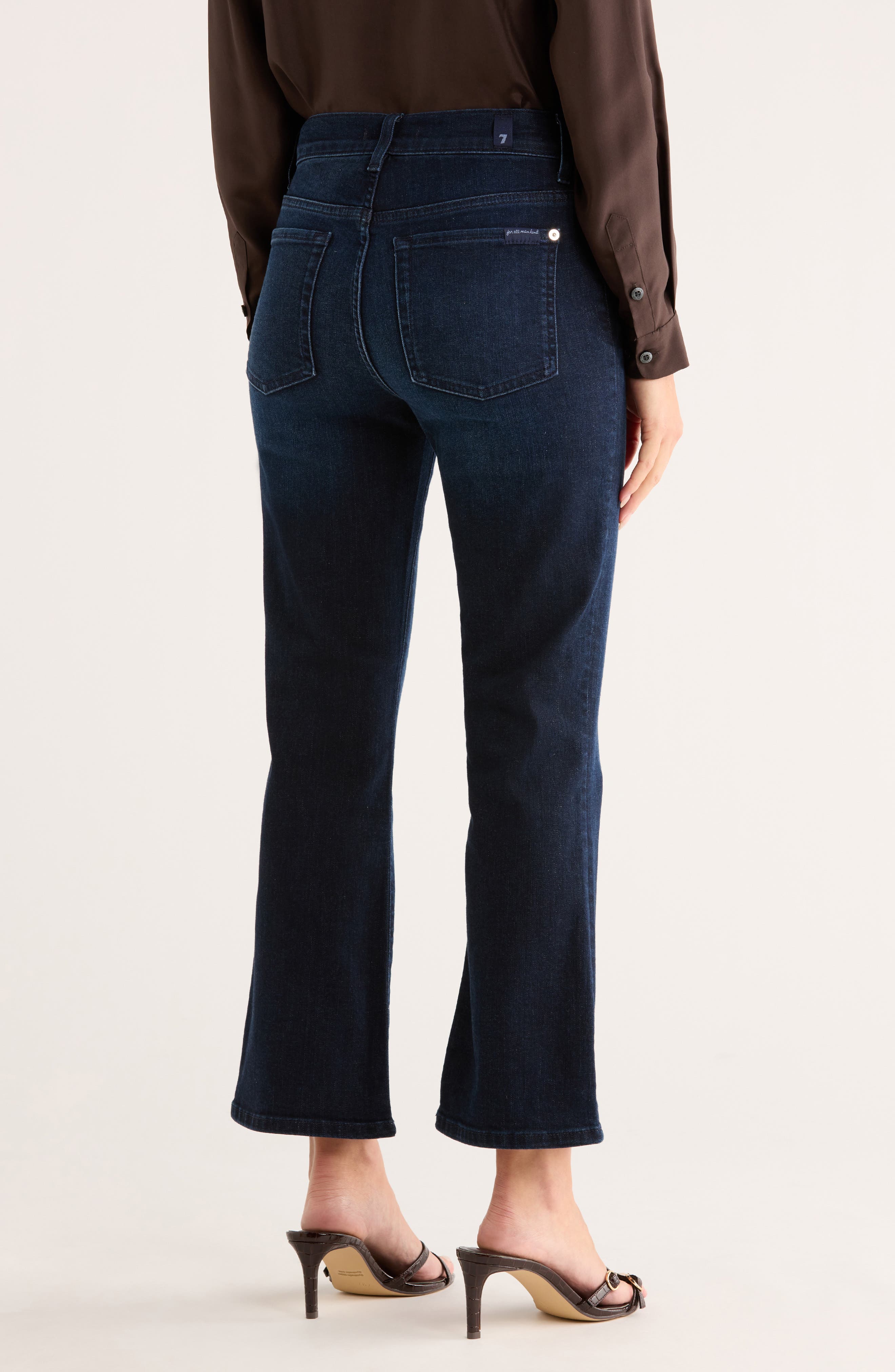 7 For All Mankind Daisy Ankle Crop Bootleg Jeans | Nordstromrack