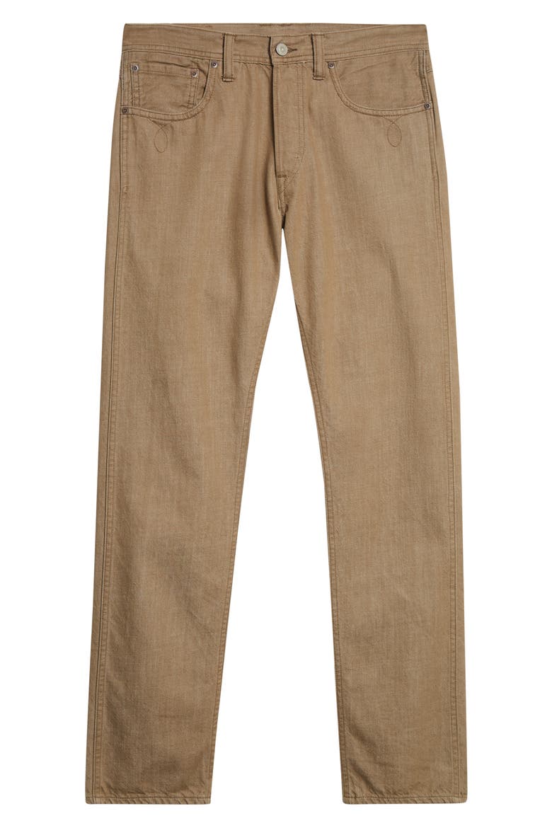 Slim Fit Jeans, Alternate, color, MEDIUM BROWN