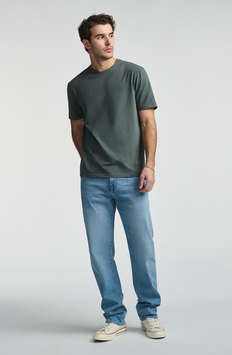 Mavi Jeans Basic Solid Stretch Cotton Crewneck T-Shirt, Alternate, color,