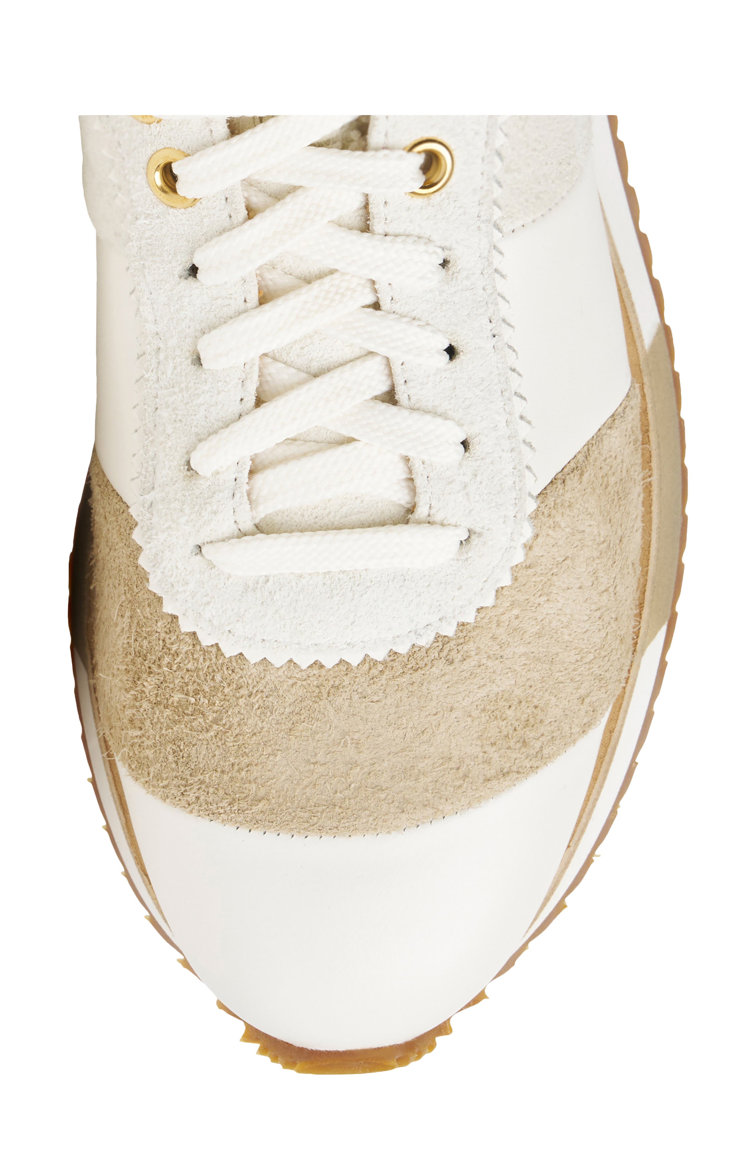 THE OFFICE OF US The Quinn Sneaker, Alternate, color, Biscotti