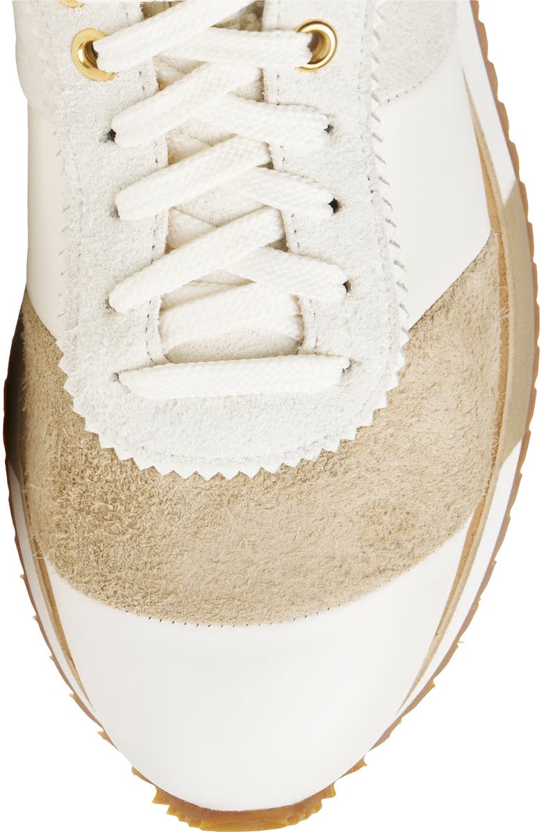 THE OFFICE OF US The Quinn Sneaker, Alternate, color, Biscotti