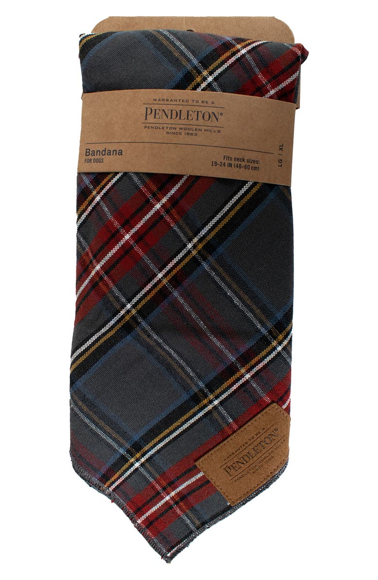 Pendleton Plaid Dog Bandana, Alternate, color,
