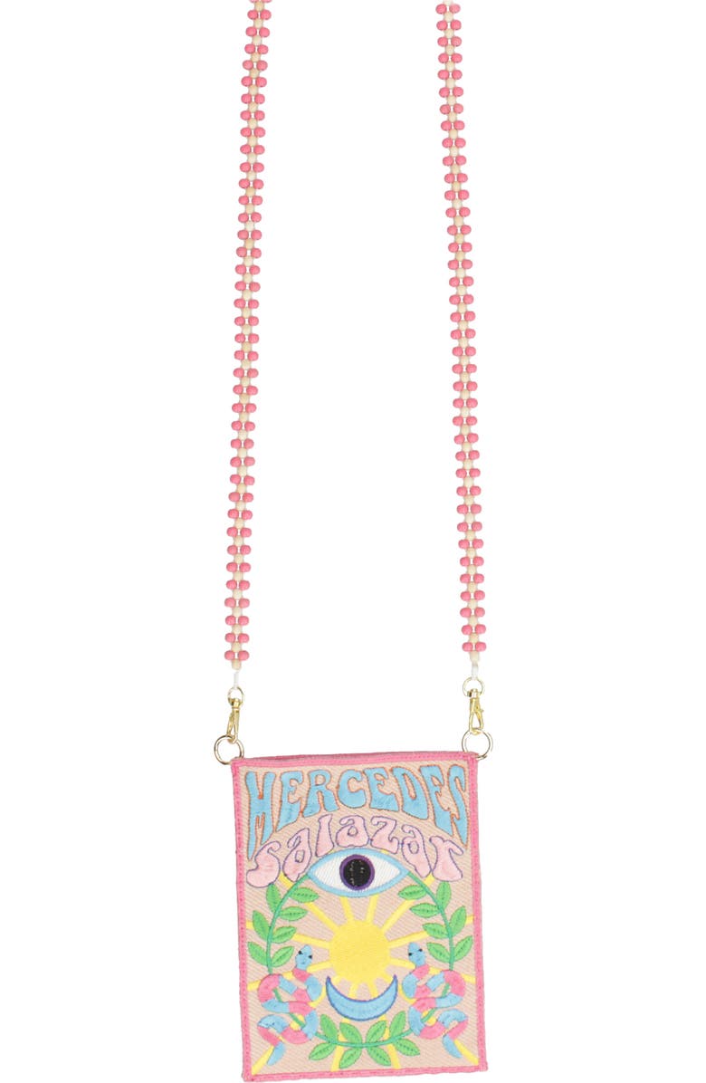 MERCEDES SALAZAR Sollar Embroidered Handmade Crossbody Bag, Main, color,
