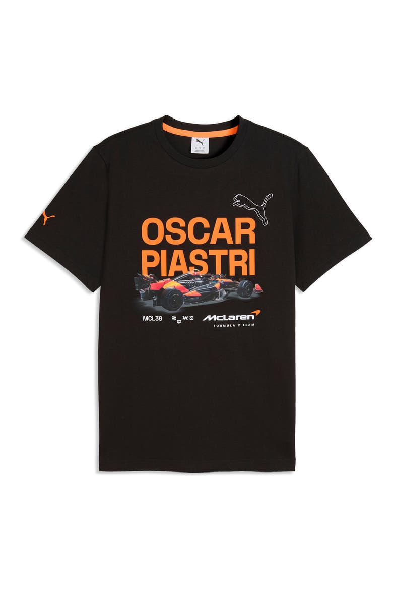 McLaren Racing Driver Graphic T-Shirt, Main, color, PUMA BLACK