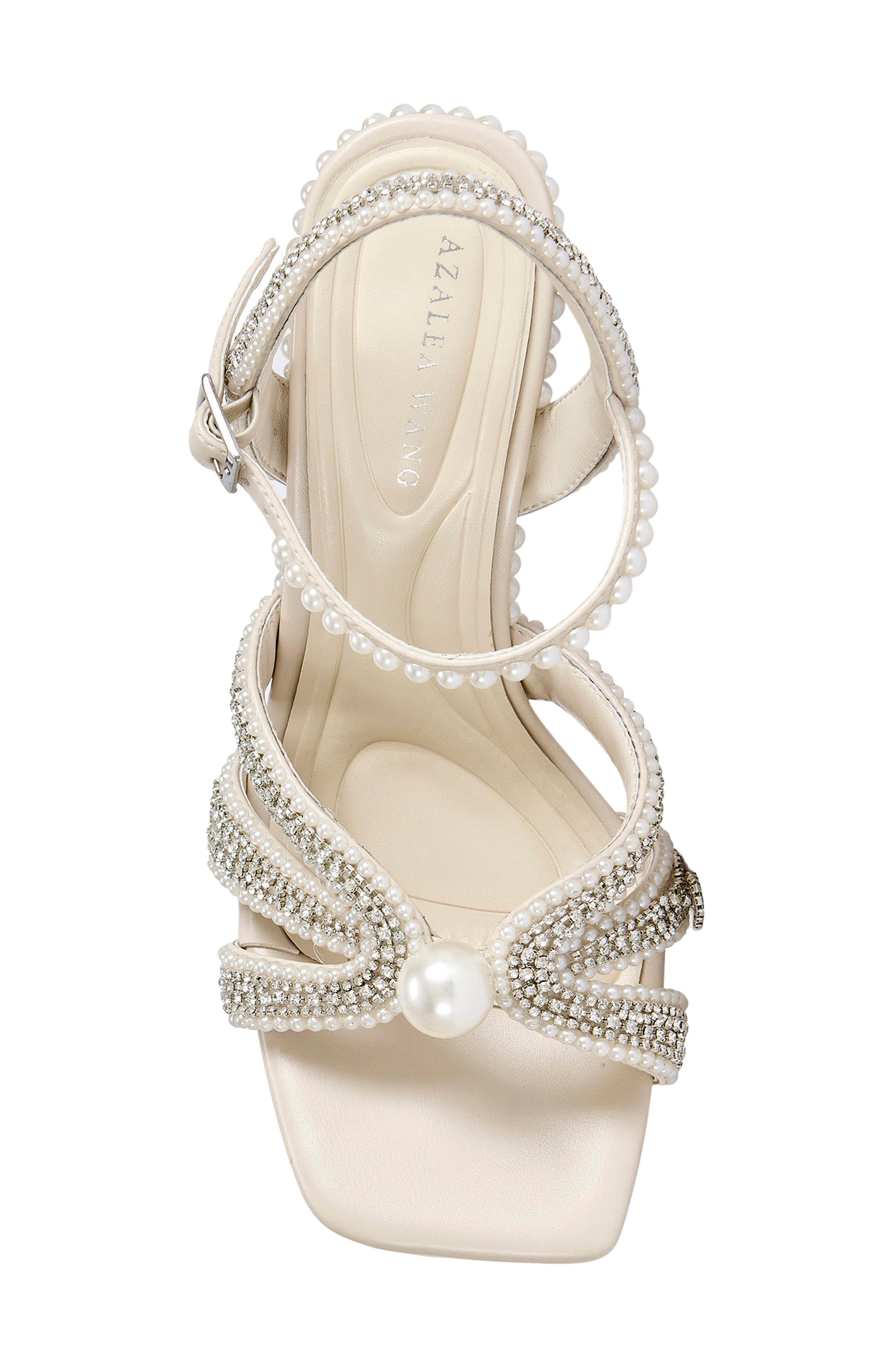 AZALEA WANG Elara Ankle Strap Sandal, Alternate, color, 