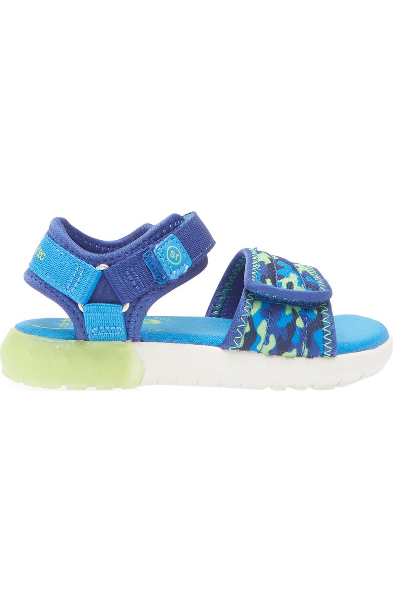 Stride Rite Kids' Kitt Light-Up Sandal, Alternate, color, Blue