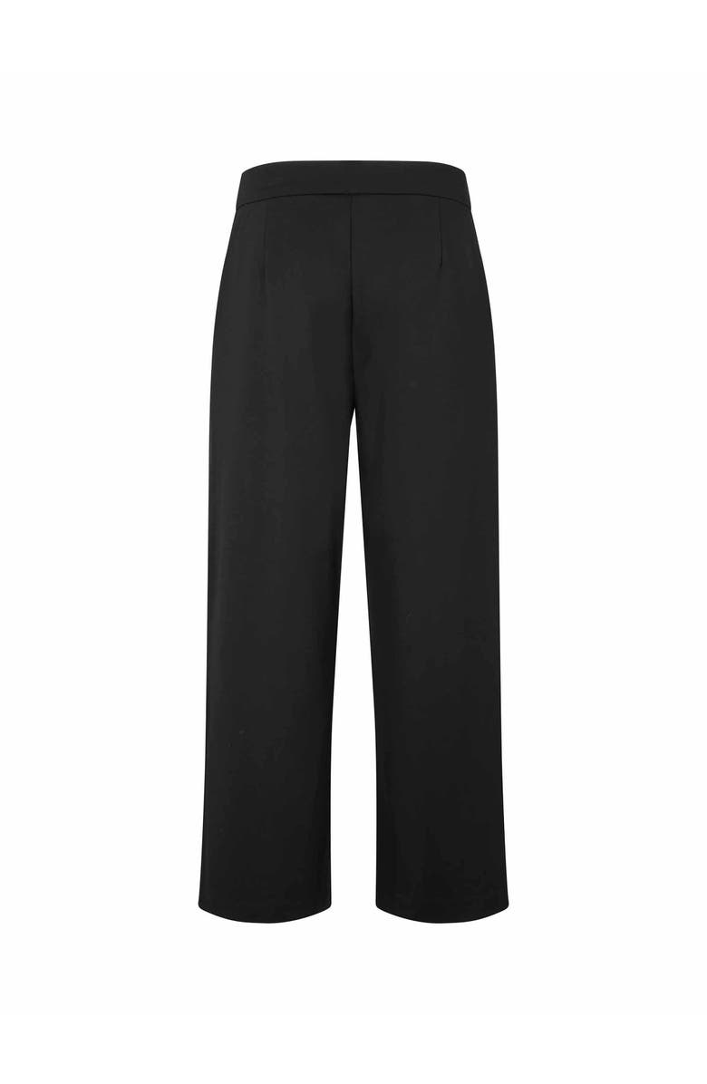 Masai Copenhagen MaPaxora Cropped Wide Leg Pants, Alternate, color, Black