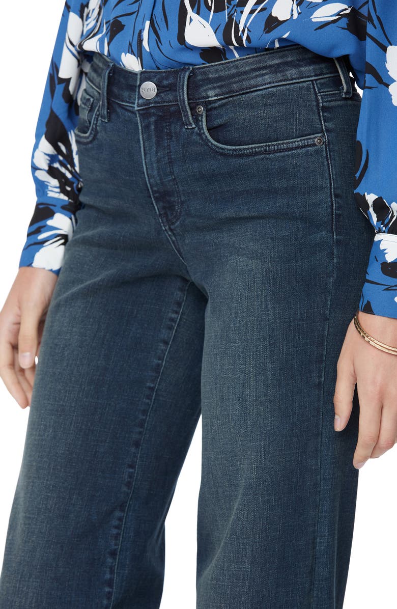 NYDJ Wide Leg Trouser Jeans, Alternate, color,