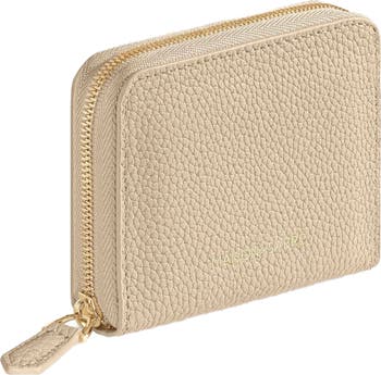 Small Leather Zipped Wallet