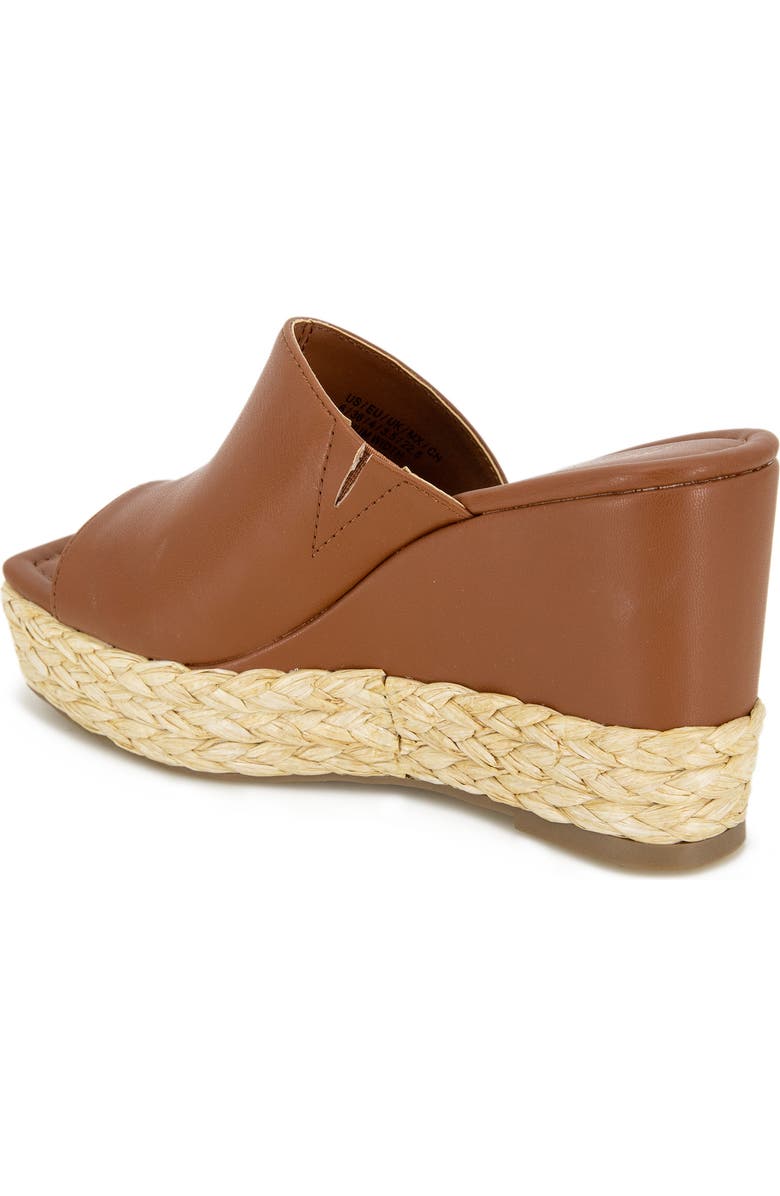 Reaction Kenneth Cole Maria Platform Wedge Mule, Alternate, color, Chai Pu