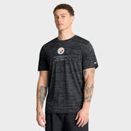Nike Men's Nike Black Pittsburgh Steelers Velocity Ball Carrier Dri-FIT T-Shirt
