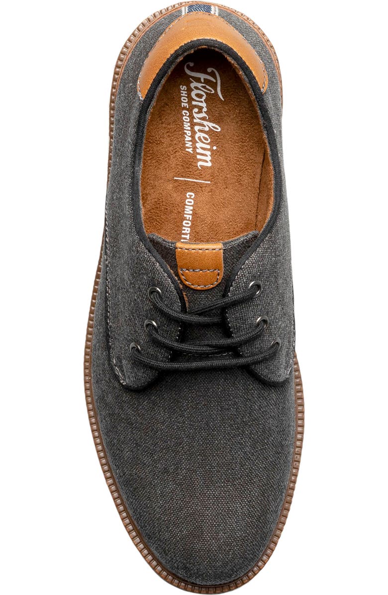 Florsheim Kids' Highland Plain Toe Oxford, Alternate, color, Black