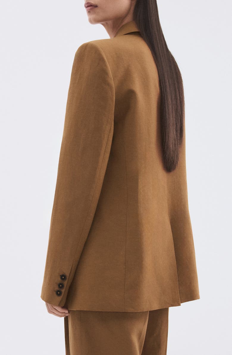 MANGO Double Breasted Blazer, Alternate, color, 