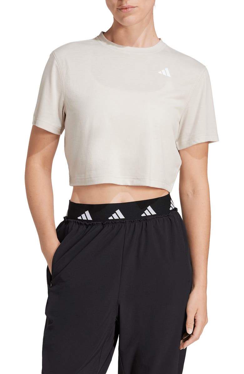 adidas Climacool Training T-Shirt, Main, color, Wonder Alumina