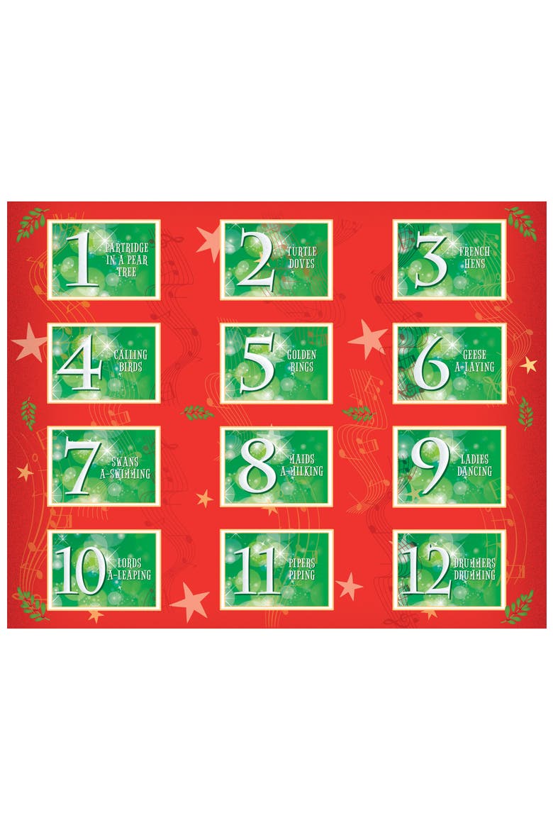 12 Days of Christmas Jigsaw Puzzles, Alternate, color, Multicolor