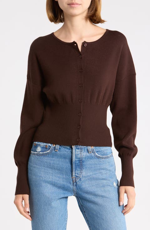 Ribbed Knit Cardigan