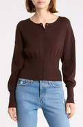 Madden Girl Ribbed Knit Cardigan