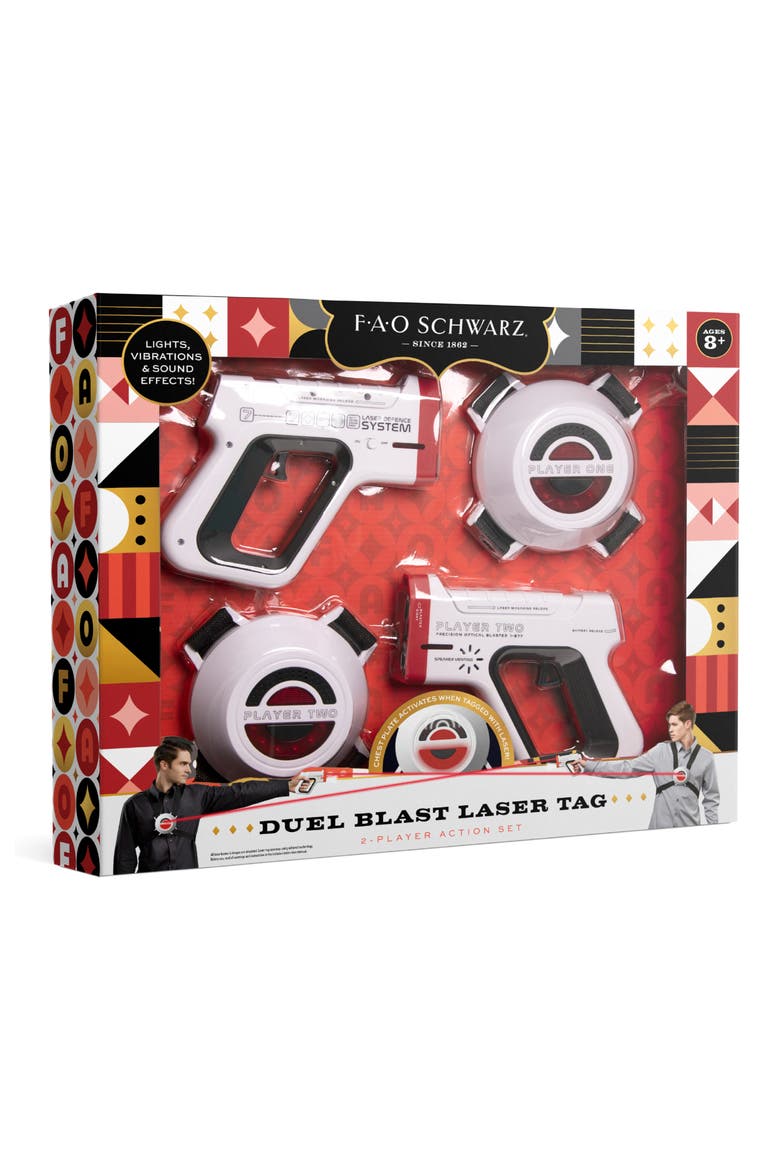 Toy Laser Tag Game, Alternate, color, WHITE MULTI