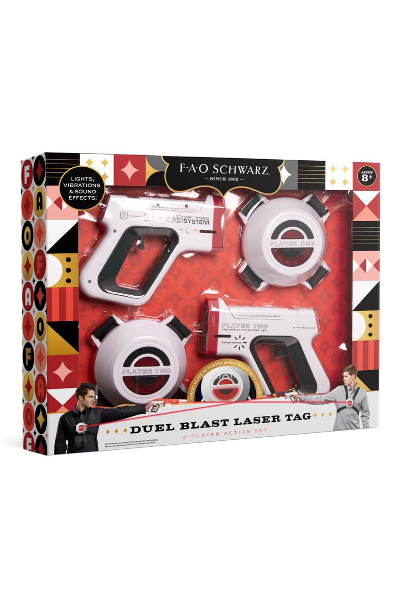 FAO Schwarz Toy Laser Tag Game, Alternate, color, White Multi