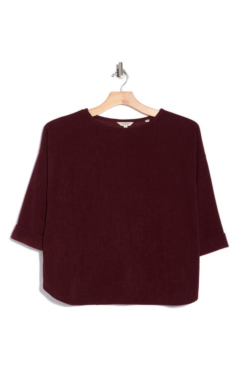 Corduroy Knit Top (Plus)