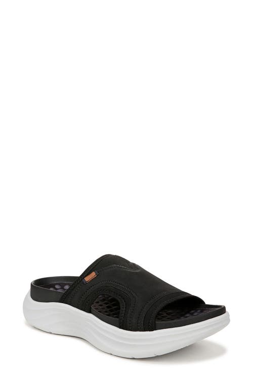 Dr. Scholl's Feel Energy Recovery Slide Sandal In Black