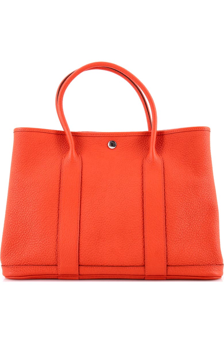 Pre-Owned Hermes Garden Party Tote Leather 36, Main, color, Capucine