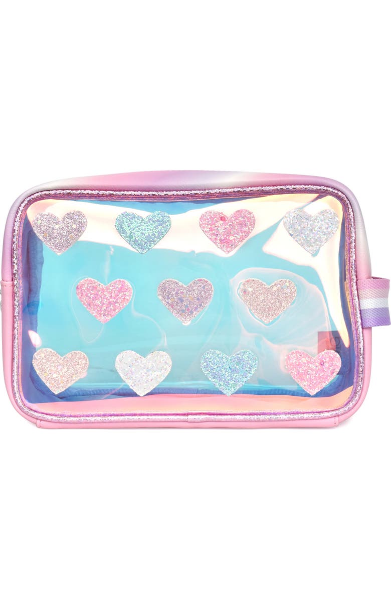 OMG Accessories Kids' Hearts Pouch, Main, color,