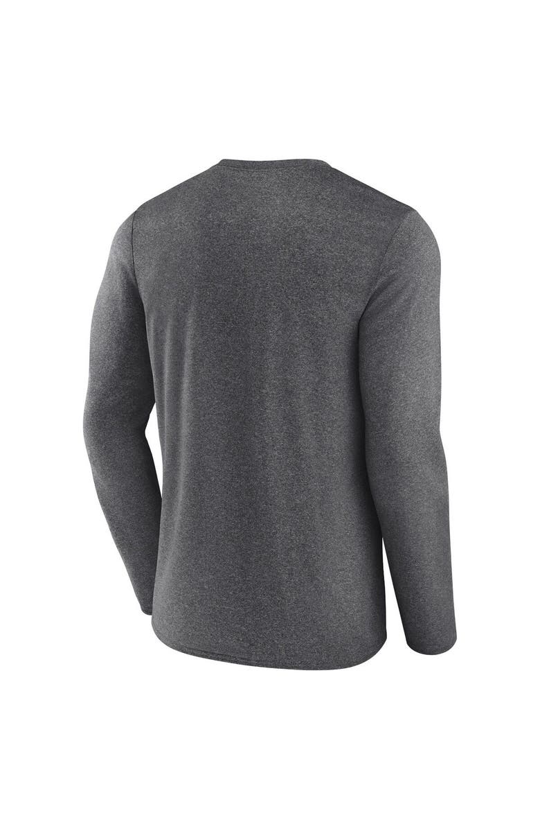 FANATICS Men's Fanatics Branded Heather Charcoal Vegas Golden Knights Special Edition 2.0 Scoring Chance Long Sleeve T-Shirt, Alternate, color,