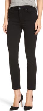 PAIGE Hoxton Transcend High Waist Crop Skinny Jeans