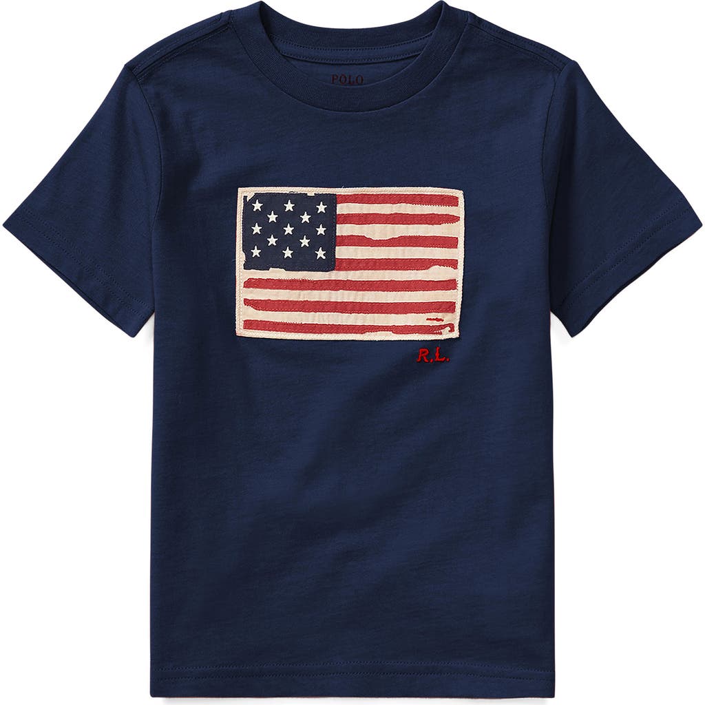 Polo Ralph Lauren Flag Cotton Jersey Tee