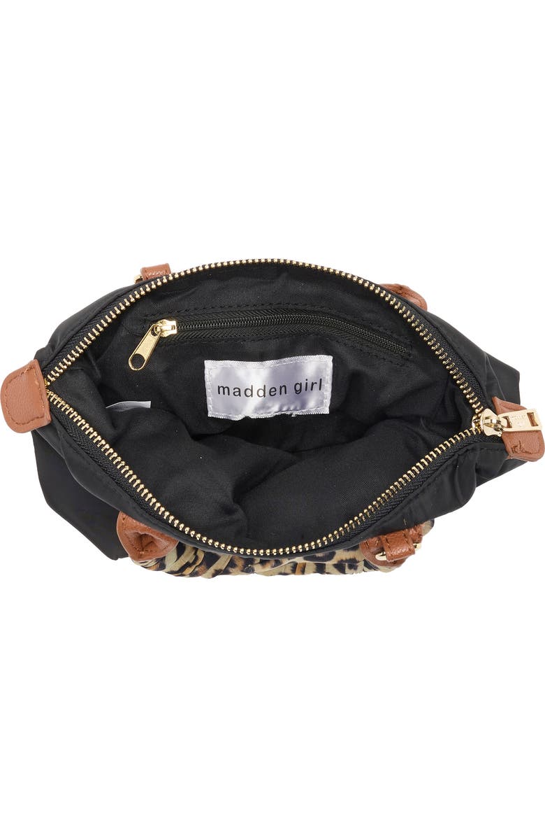 Madden Girl Mini Recycled Polyester Tote Bag, Alternate, color, Black