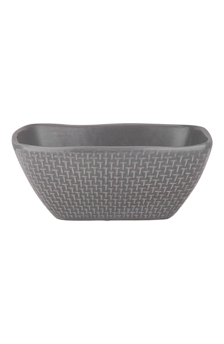 Stone Lain Olivia Stoneware 4-Piece Bowl Set, Alternate, color, Gray