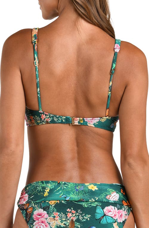 L'agence Lexie Bikini Top In Green