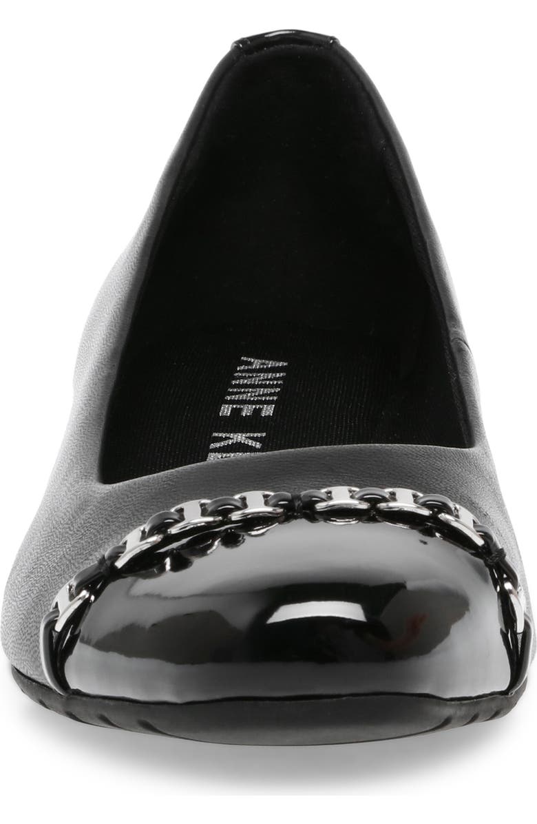 Anne Klein Moxy Leather Wedge, Alternate, color,