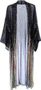 SAACHI Multicolor Sequin Longline Topper