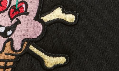 Icecream Cones 'n' Bones Trucker Hat In Black