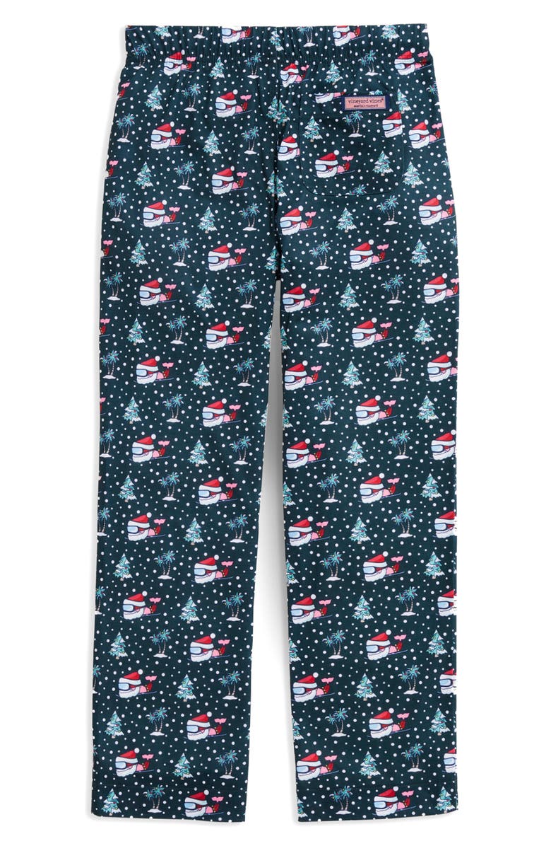 vineyard vines Kids' Festive Lounge Pants, Alternate, color, 