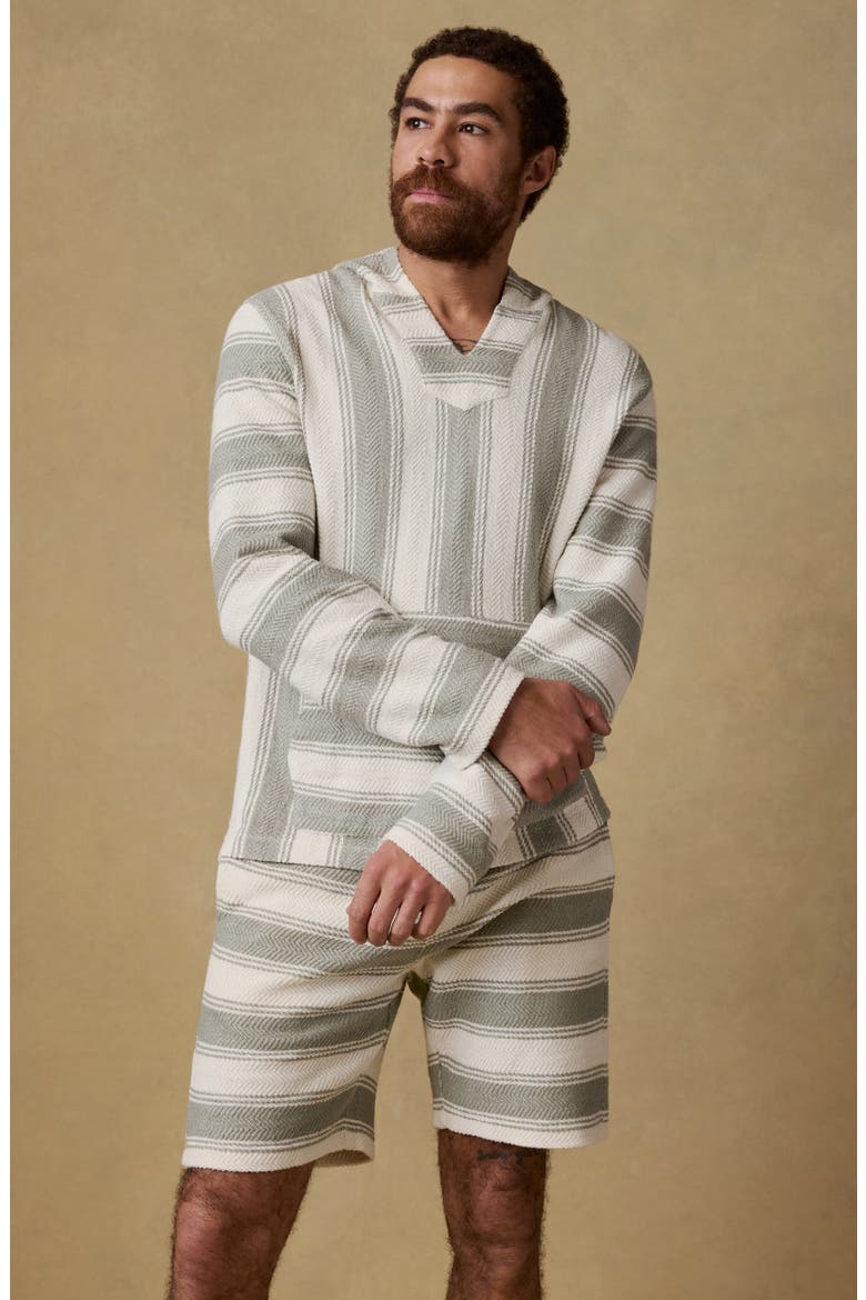 Whitewater Organic Cotton Hoodie, Alternate, color, SHELL POINT STRIPE