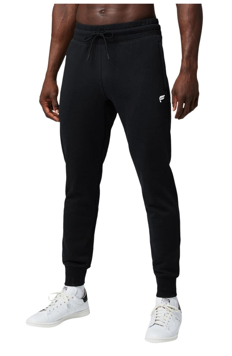 Fabletics Men
s The Year Round Terry Jogger, Main, color, Black