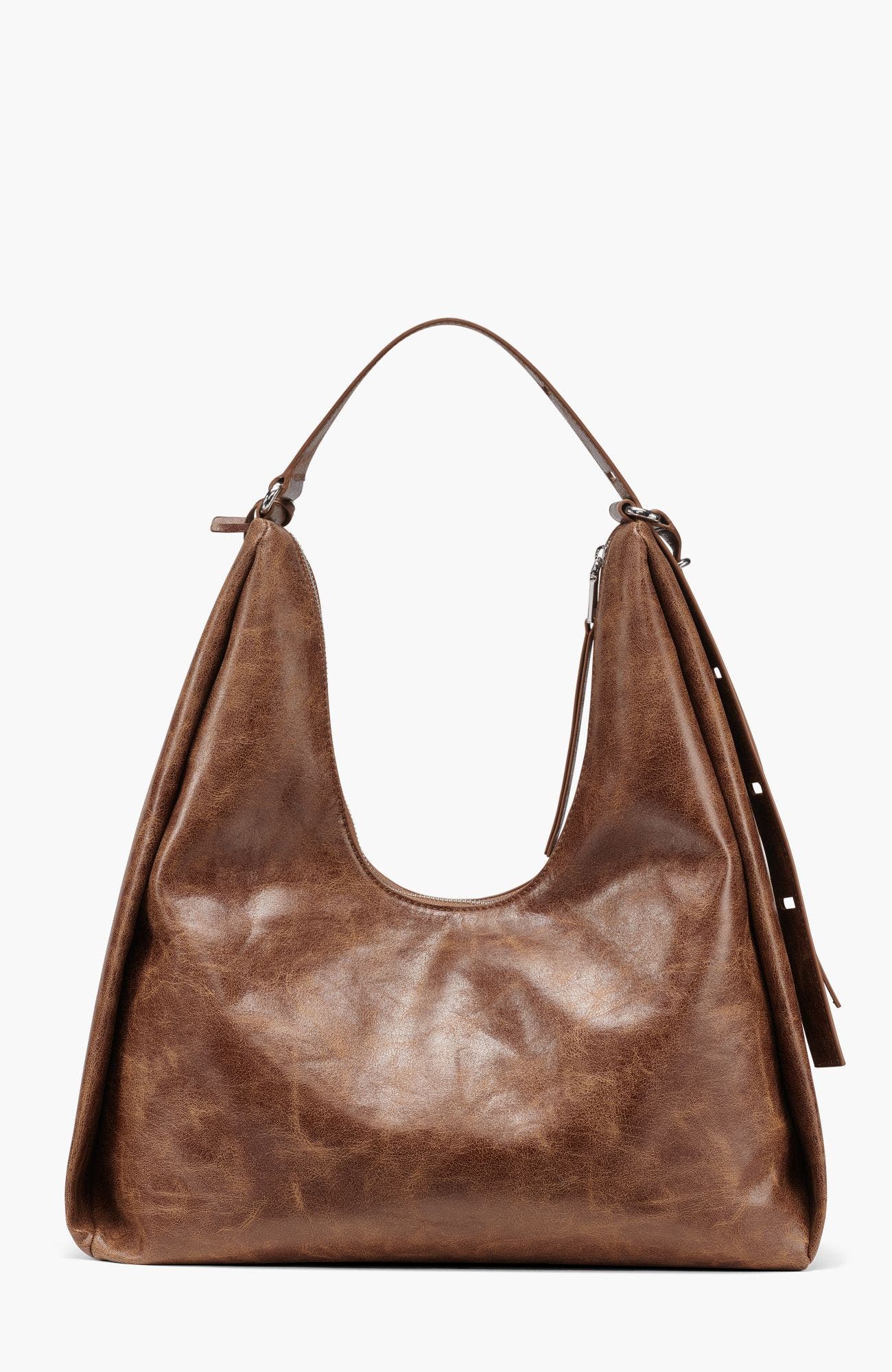 Elicia Large Hobo Bag, Alternate, color, Walnut
