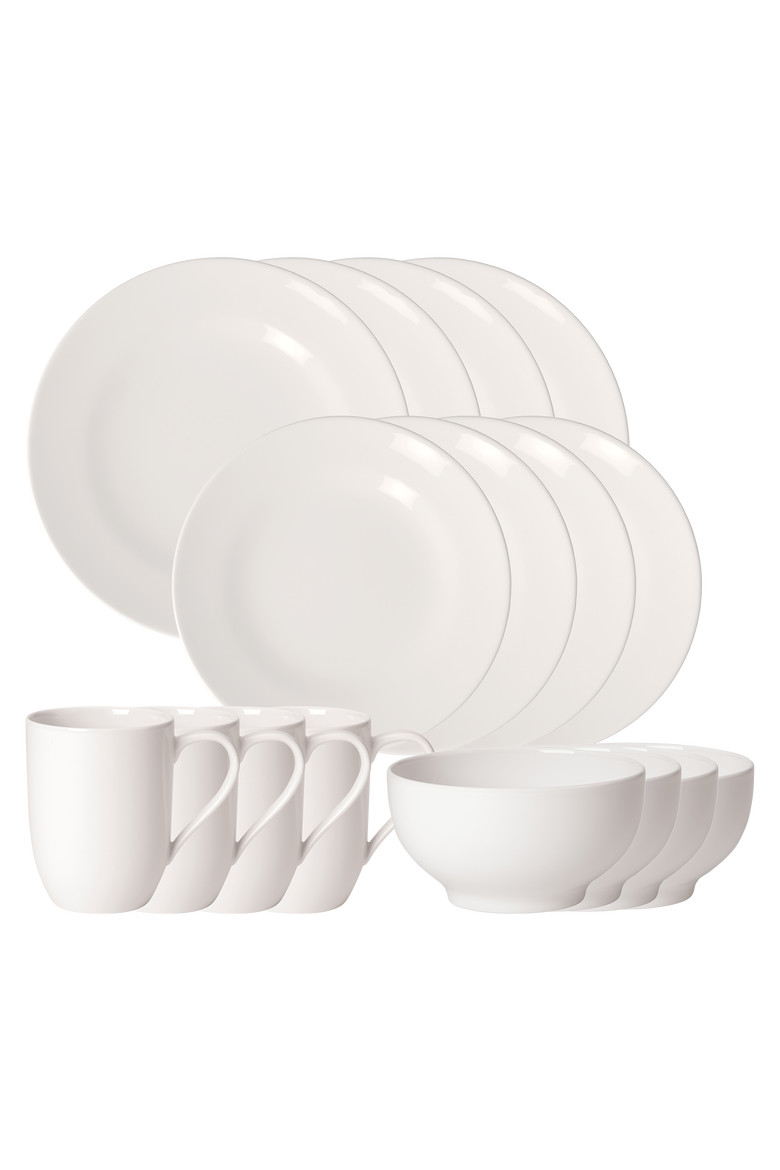 For Me 16 Piece Set  Service for 4, Main, color, white
