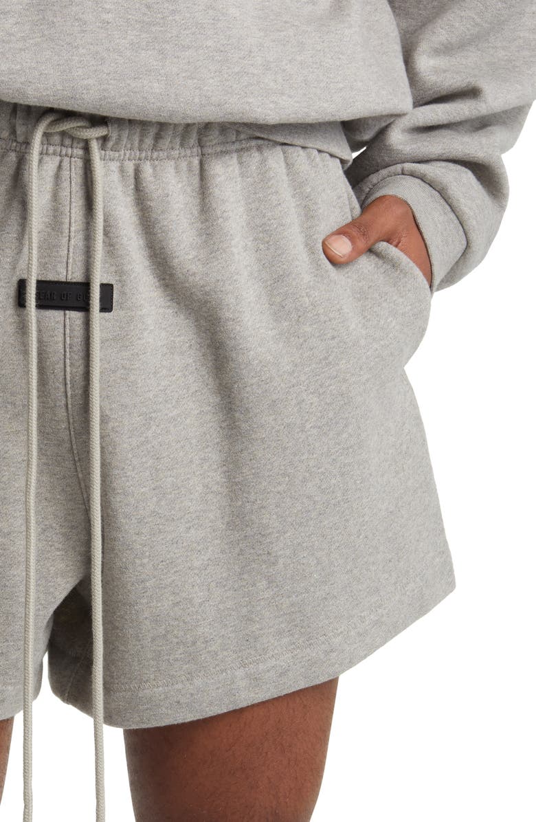 Fear of God Essentials Cotton Blend Sweat Shorts, Alternate, color, 
