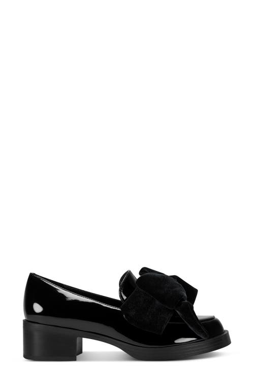 Karl Lagerfeld Paris Camilia Bow Loafer In Black