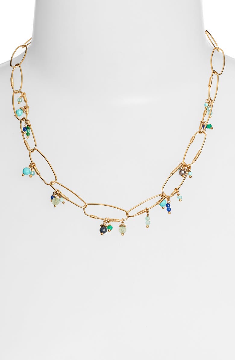 Gas Bijoux Cocoa Charm Necklace, Alternate, color, 