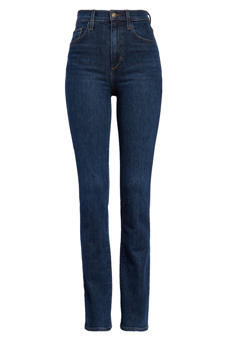 The Valentina Super High Waist Mini Bootcut Jeans, Alternate, color, WOODSIDE