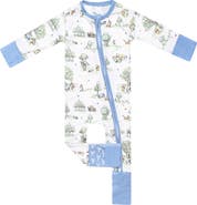 Copper Pearl Hundred Acre Woods Convertible Zip-Up Footie