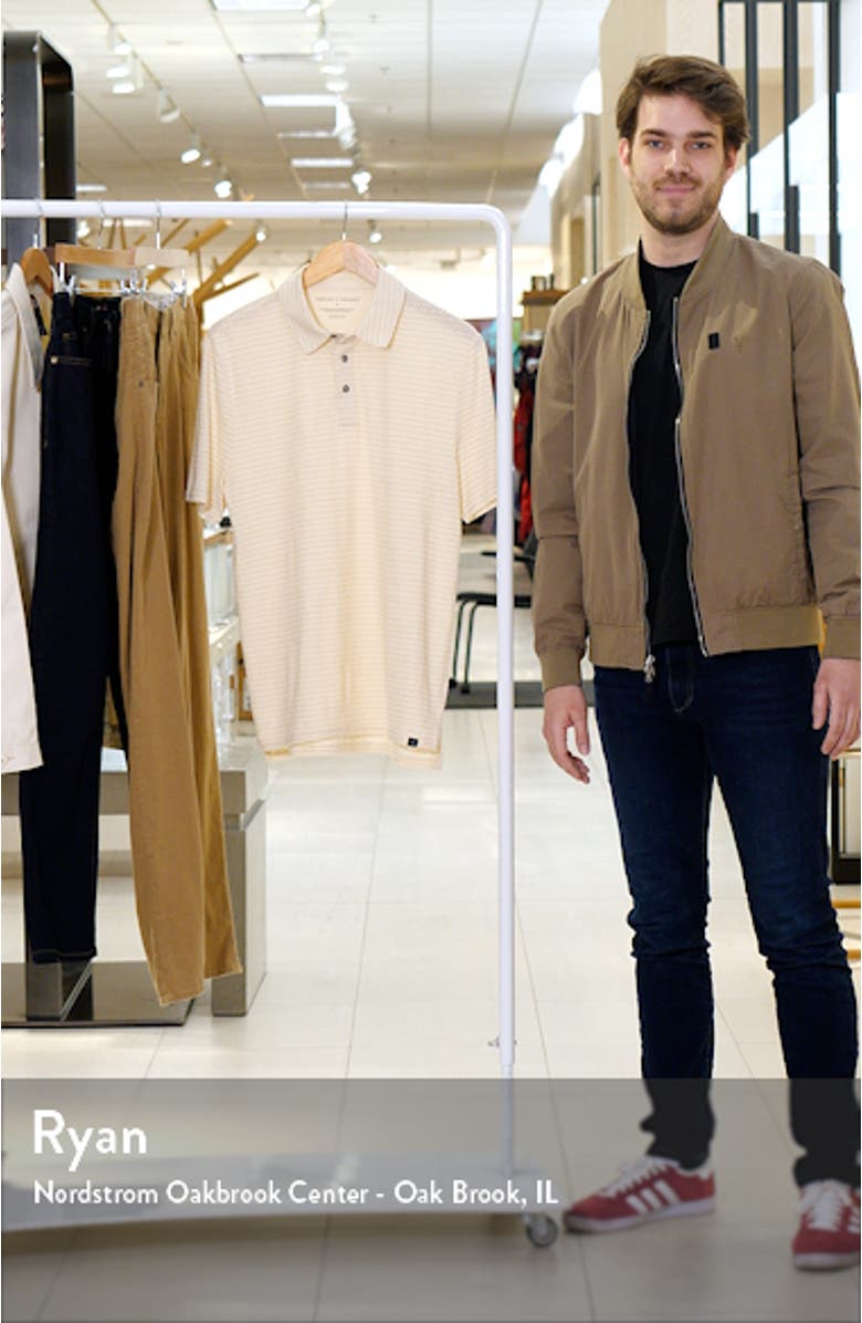 Stripe Jersey Polo, sales video thumbnail