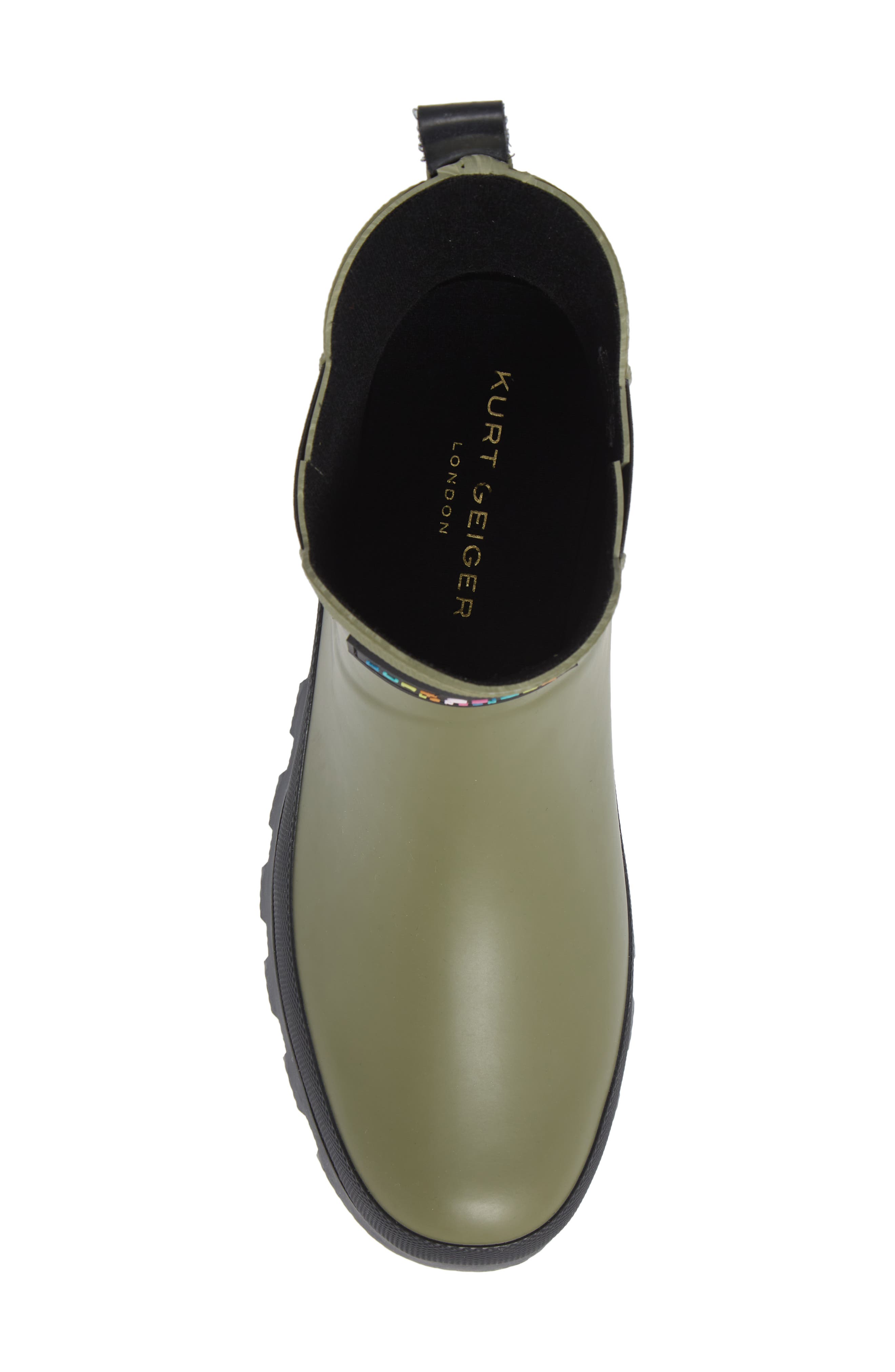Sleet Chelsea Rain Boot, Alternate, color, BEIGE/ KHAKI